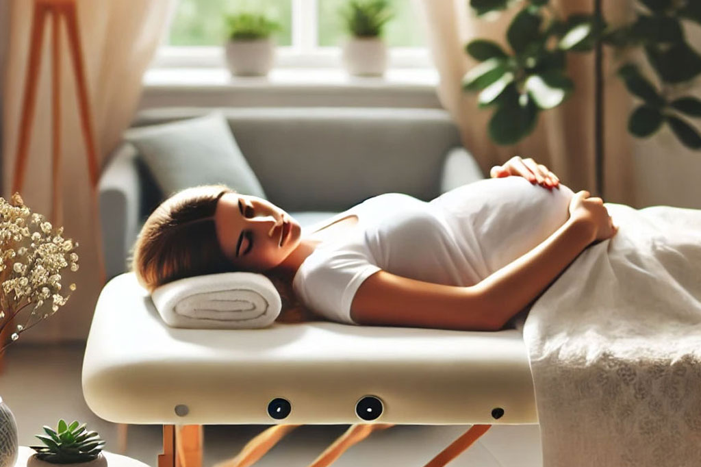 Schwangerschaftsmassage mit Sabine Steenbruck